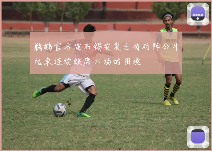 鹈鹕官方宣布锡安复出将对阵公牛结束连续缺席六场的困境